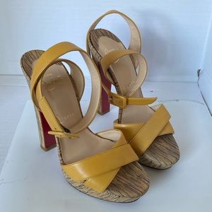 Louis Vuitton strappy heels